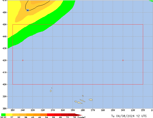 Tu 06.08.2024 12 UTC