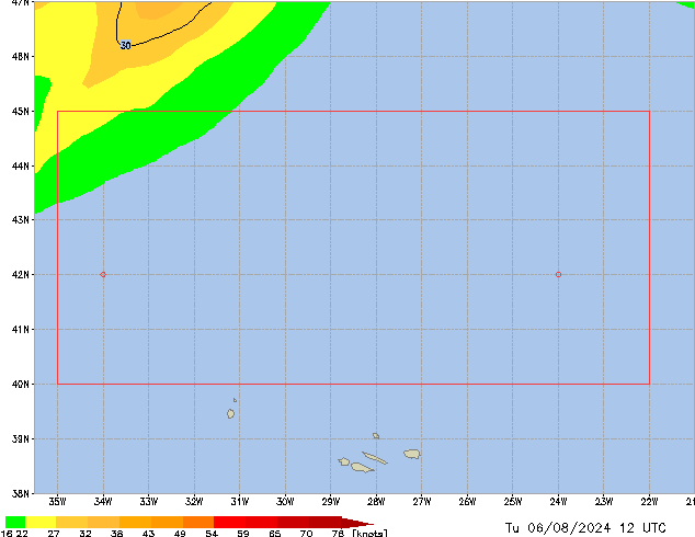 Tu 06.08.2024 12 UTC