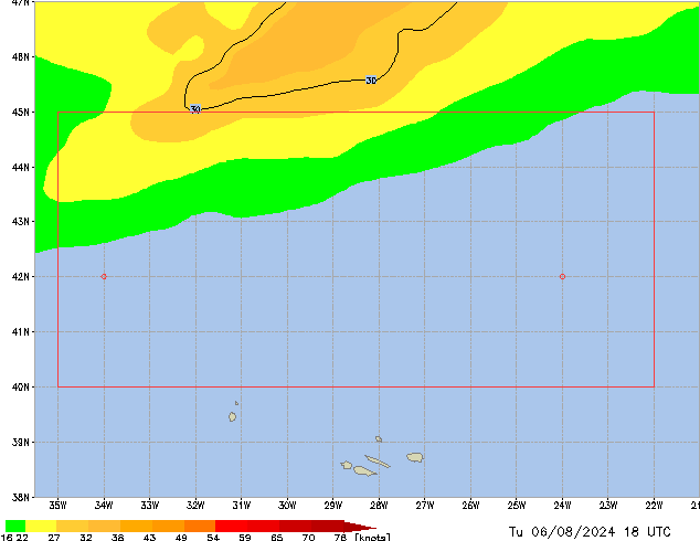 Tu 06.08.2024 18 UTC