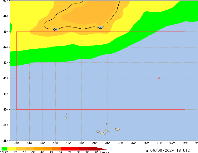 Tu 06.08.2024 18 UTC