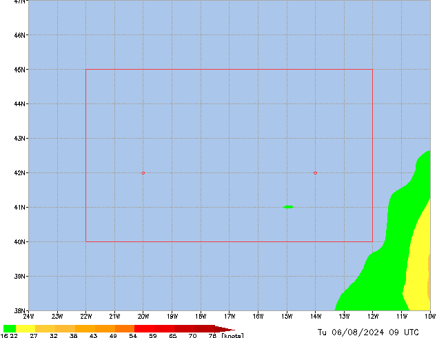 Tu 06.08.2024 09 UTC