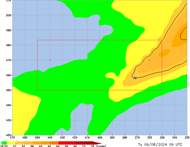 Tu 06.08.2024 09 UTC