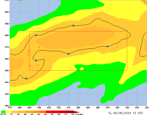 Tu 06.08.2024 12 UTC