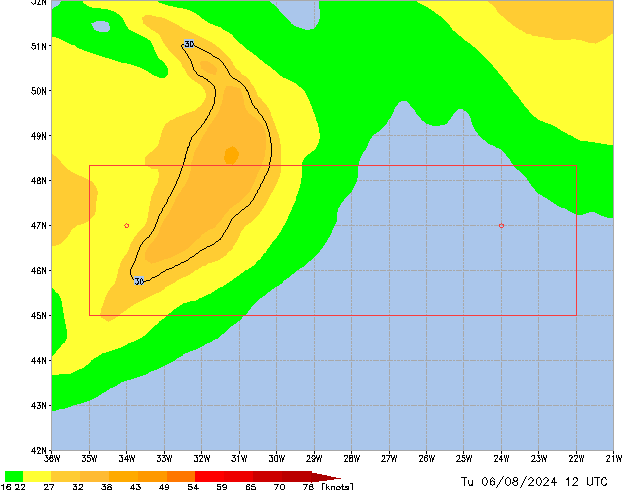 Tu 06.08.2024 12 UTC