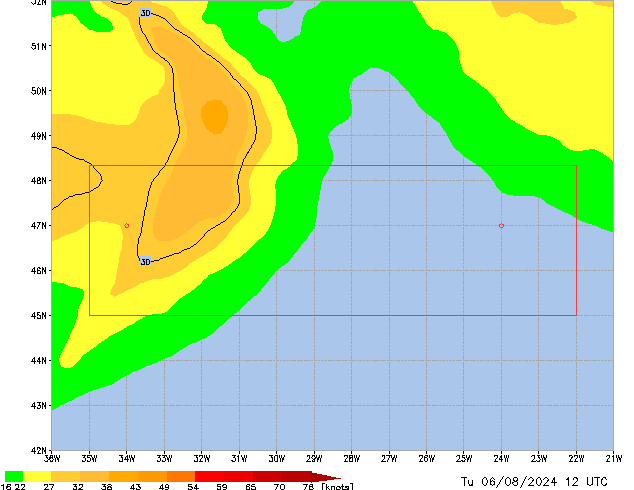 Tu 06.08.2024 12 UTC