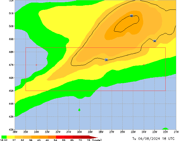 Tu 06.08.2024 18 UTC