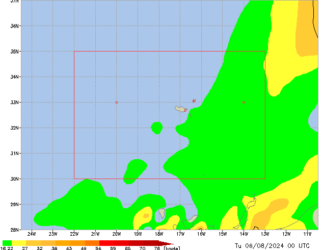 Tu 06.08.2024 00 UTC