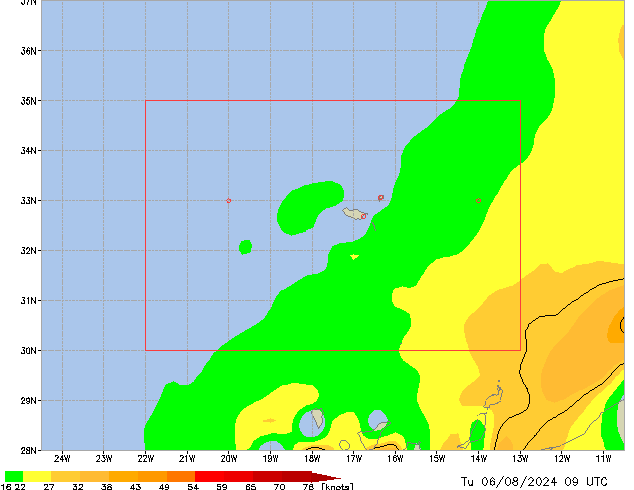 Tu 06.08.2024 09 UTC