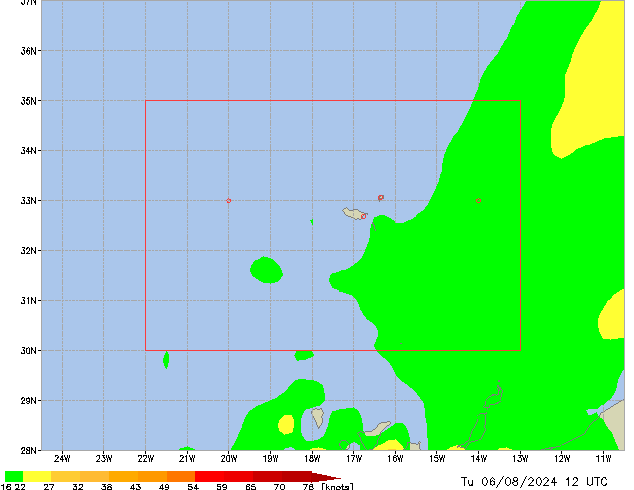 Tu 06.08.2024 12 UTC