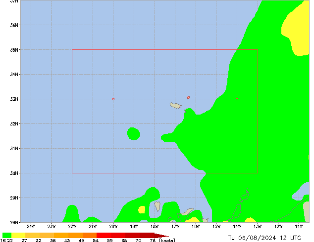 Tu 06.08.2024 12 UTC