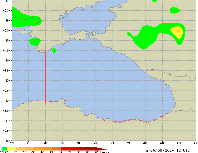 Tu 06.08.2024 12 UTC