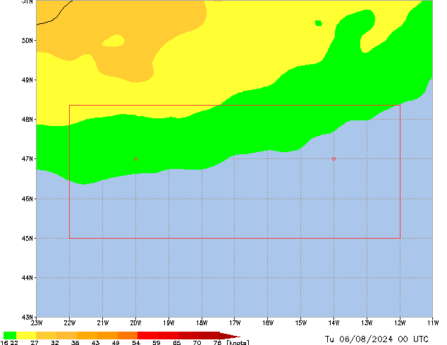 Tu 06.08.2024 00 UTC