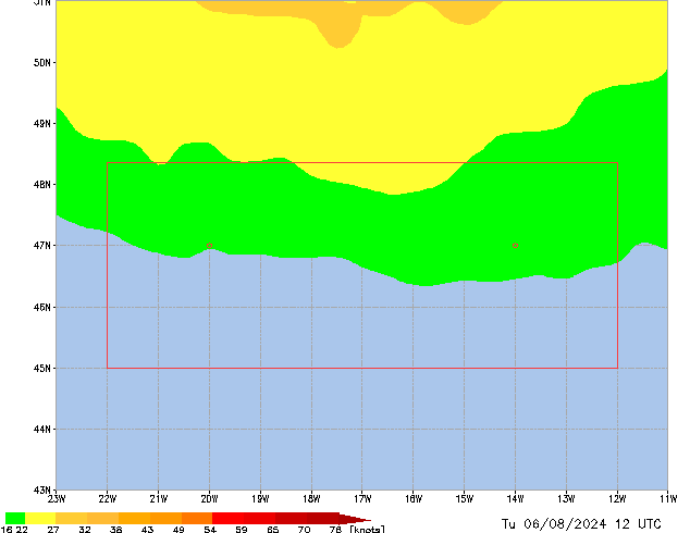 Tu 06.08.2024 12 UTC