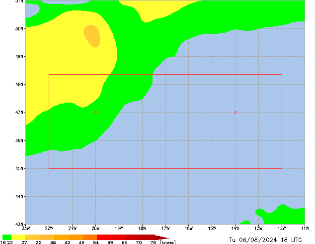 Tu 06.08.2024 18 UTC