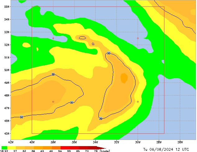 Tu 06.08.2024 12 UTC