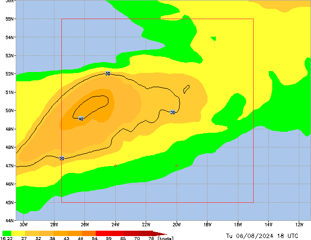 Tu 06.08.2024 18 UTC