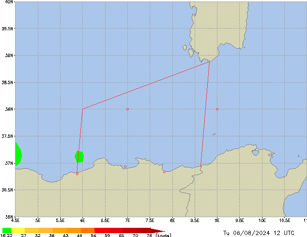 Tu 06.08.2024 12 UTC