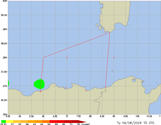 Tu 06.08.2024 15 UTC