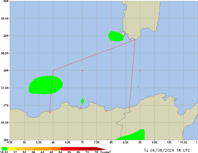 Tu 06.08.2024 18 UTC