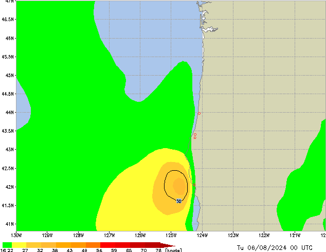 Tu 06.08.2024 00 UTC