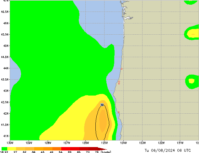 Tu 06.08.2024 06 UTC