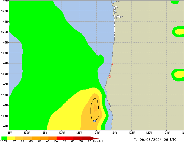 Tu 06.08.2024 06 UTC