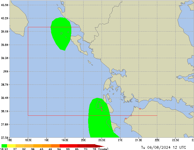 Tu 06.08.2024 12 UTC