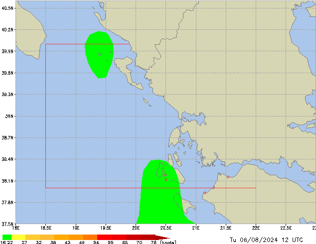 Tu 06.08.2024 12 UTC