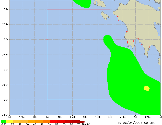 Tu 06.08.2024 00 UTC