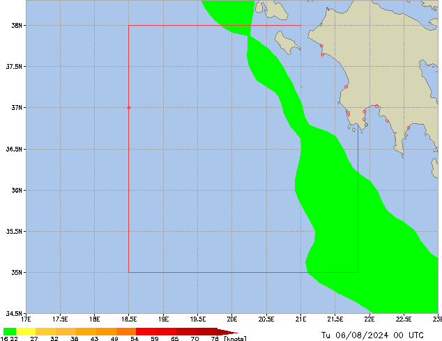 Tu 06.08.2024 00 UTC