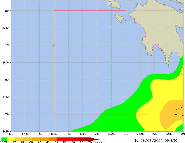 Tu 06.08.2024 09 UTC