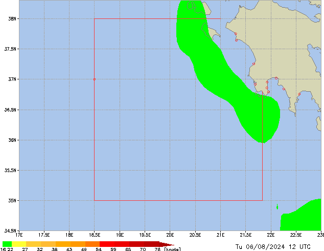 Tu 06.08.2024 12 UTC