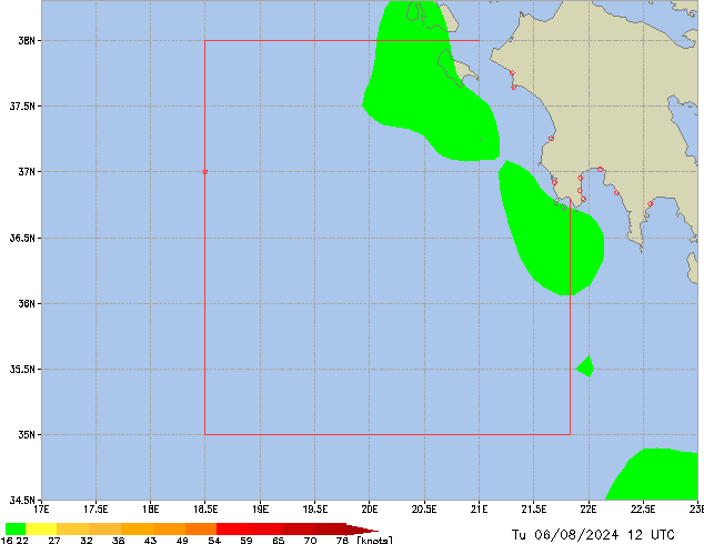 Tu 06.08.2024 12 UTC