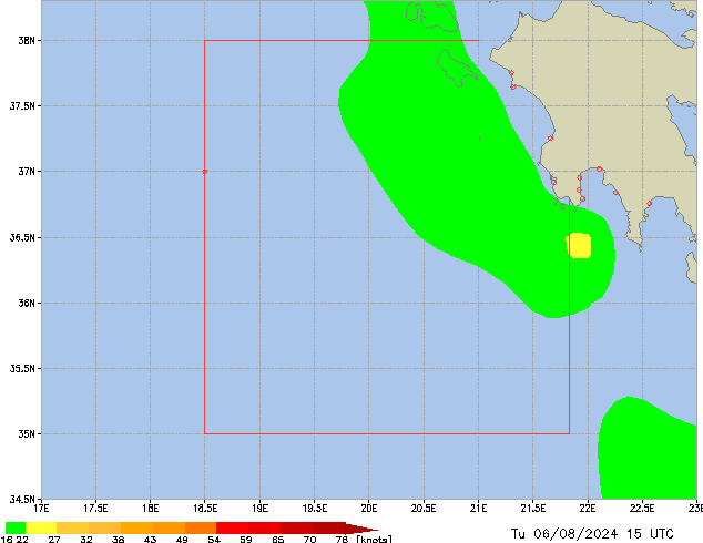 Tu 06.08.2024 15 UTC