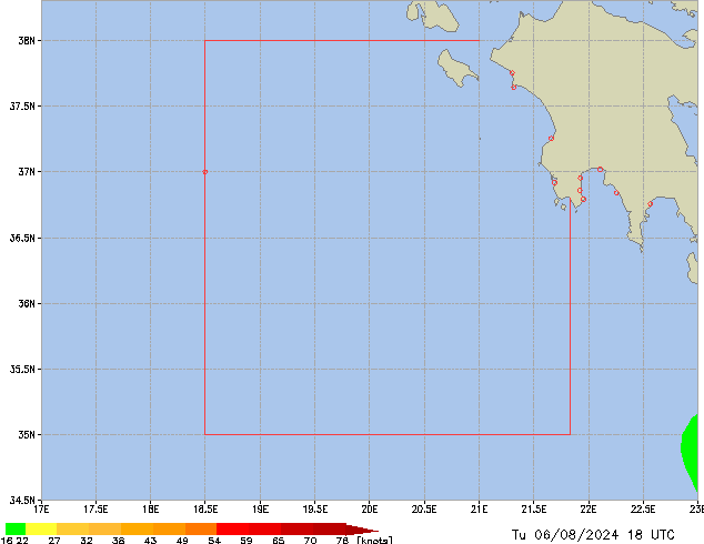 Tu 06.08.2024 18 UTC