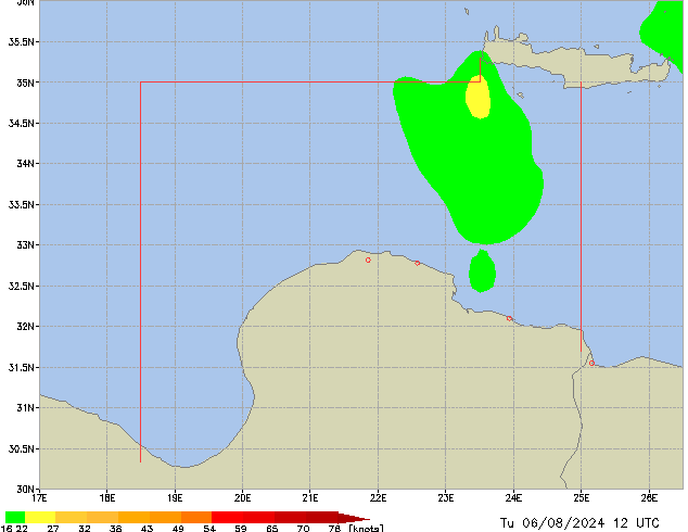 Tu 06.08.2024 12 UTC