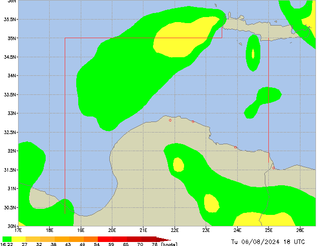 Tu 06.08.2024 18 UTC