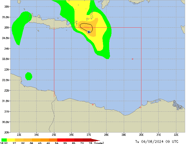 Tu 06.08.2024 09 UTC