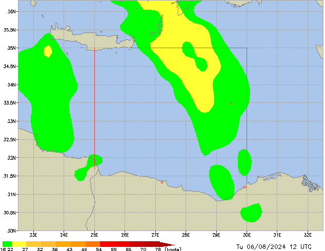 Tu 06.08.2024 12 UTC