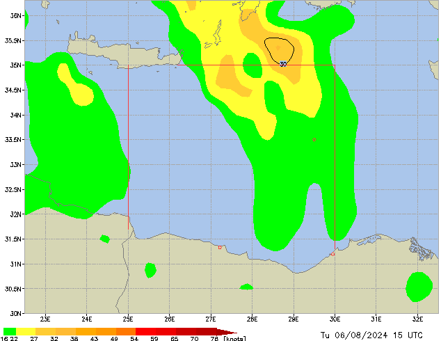 Tu 06.08.2024 15 UTC