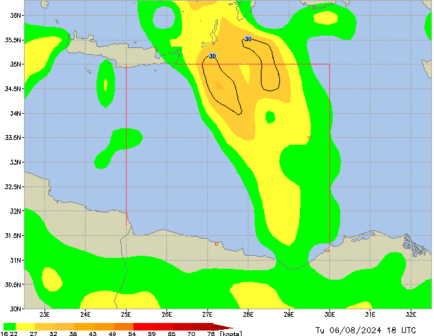 Tu 06.08.2024 18 UTC