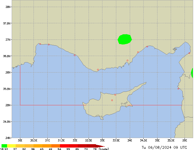 Tu 06.08.2024 09 UTC