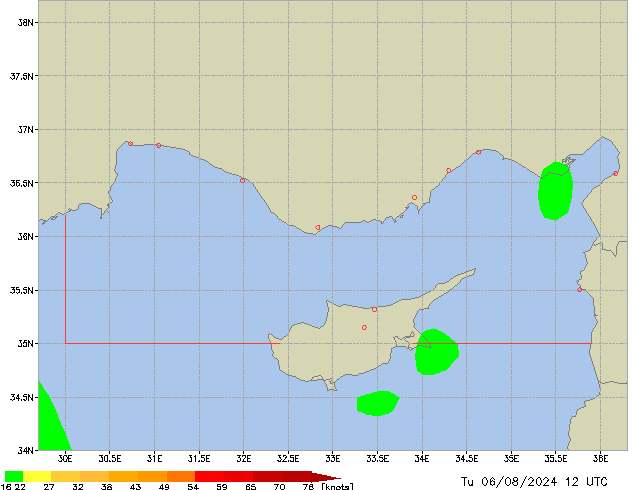 Tu 06.08.2024 12 UTC