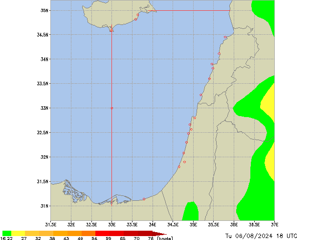 Tu 06.08.2024 18 UTC