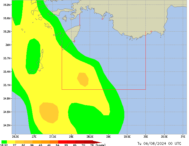 Tu 06.08.2024 00 UTC