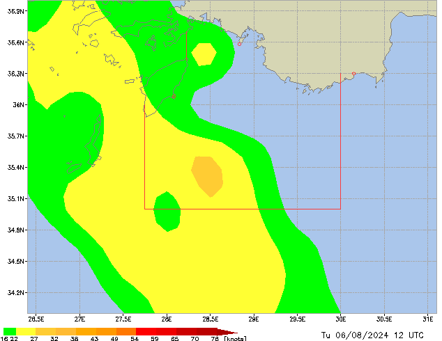 Tu 06.08.2024 12 UTC