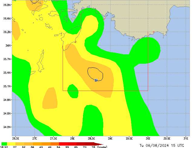 Tu 06.08.2024 15 UTC