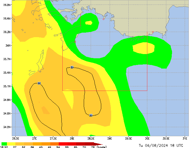 Tu 06.08.2024 18 UTC