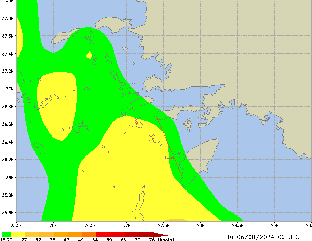 Tu 06.08.2024 06 UTC