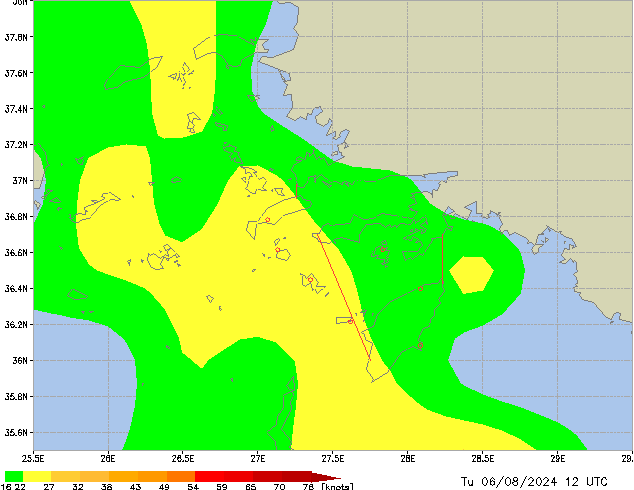 Tu 06.08.2024 12 UTC